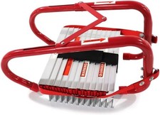 Portable Fire Ladder 2 Story Emergency Escape Ladder 15 Ft Wide Steps V Support