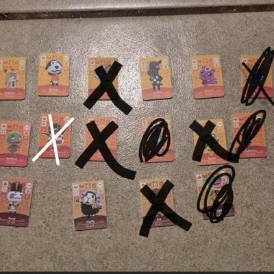 Animal Crossing New Horizons amiibo cards tiny amibo cards