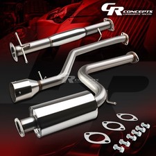 4.5" MUFFLER TIP CATBACK EXHAUST SYSTEM FOR 00-04 FORD FOCUS ZX3/5 ZETEC 2L/2.3L