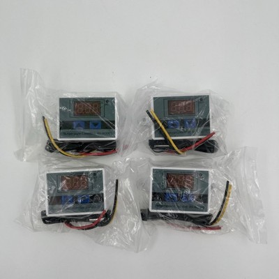 4-XH-W3001 12VDC LED Digital Temp Controller Thermostat Switch Sensor Probe
