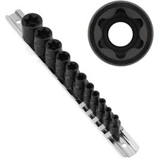 Etorx Star Socket Set 11 Teile mit Rail E4 E2...