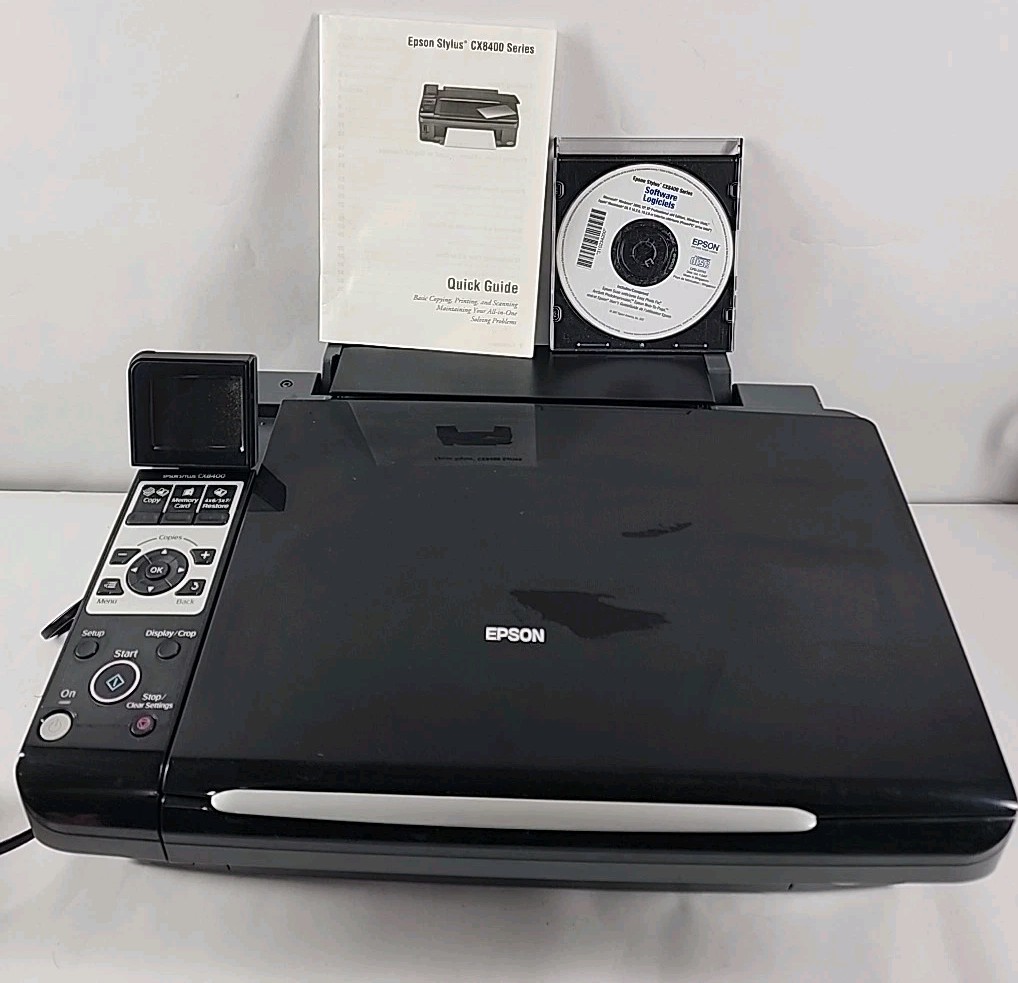 EPSON プリンター Epson CX8400 All in One Inkjet Printer Print Copy Scan Photo B2