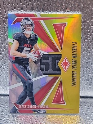 2024 Panini Donruss Drake London FFM-DLN Franchise Future Materials /10  