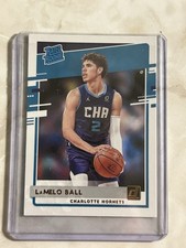 2020-21 Panini Donruss Rated Rookie LaMelo Ball #202 Hornets NBA Basketball