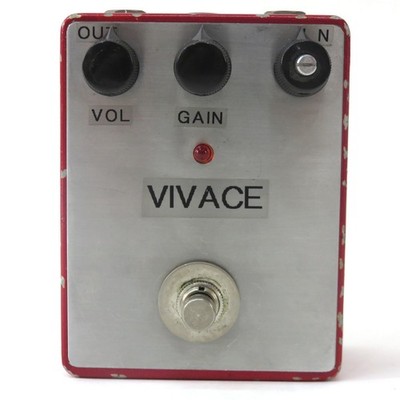 Human Gear Vivace Special Overdrive Gitarren-Effektpedal gebraucht rot