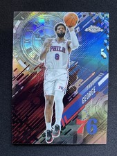 2025-26 Topps Chrome Go Time Silver - Paul George #GT-15 Philadelphia 76ers