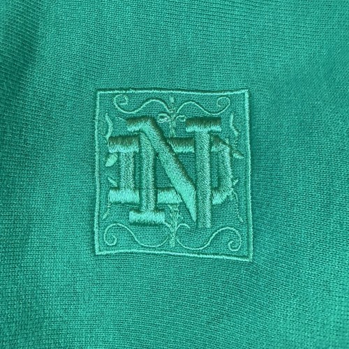 Felpa vintage anni 90 Champion Notre Dame Irish M tessuto rovesciato made in USA rara - Foto 9 di 9