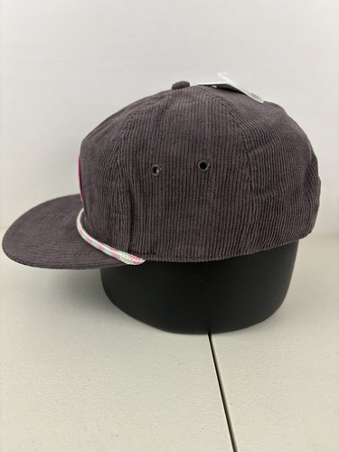 NEFF Certified Rad Corduroy Rope Hat Gray Adjustable Snapback NEW | eBay