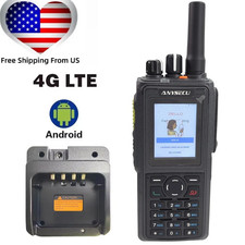 ANYSECU HD760 Android 7.1 4G Network Radio IP67 Zello Real-ptt  Charger Desktop