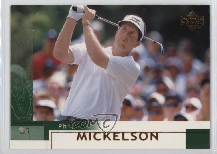 2002 Upper Deck Phil Mickelson #41 11h4