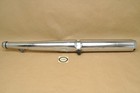 Vtg OEM Yamaha 1973-75 RD250 RD350 Left Exhaust Muffler w/ Baffle Silencer