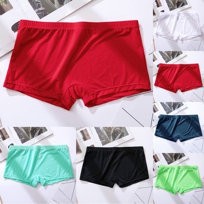 Panty Dessous Höschen Herren ultradünne Boxershorts Eis Seide Boxer Marke