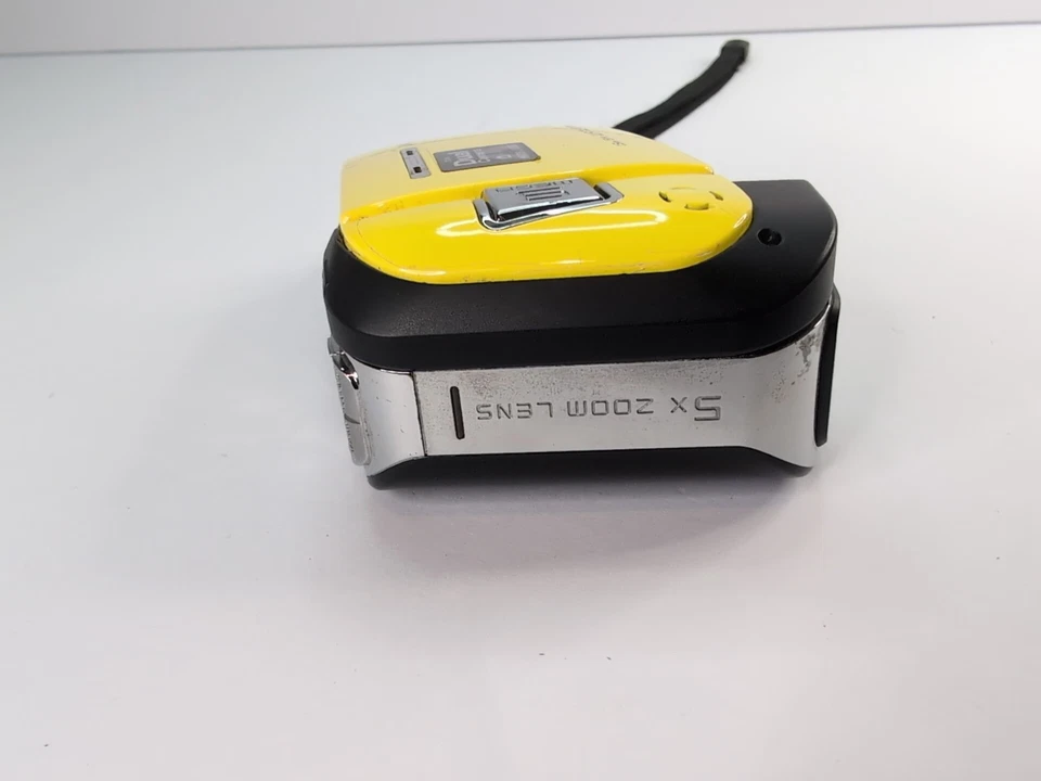 Sanyo VPC-CA9 Dual Camcorder Camera Yellow Waterproof HD Xacti, No Battery.  - Image 4 of 4