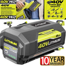 40V 8.0Ah Battery for Ryobi 40 Volt Lithium OP4050 OP40602 OP40261 OP4060 OP4030