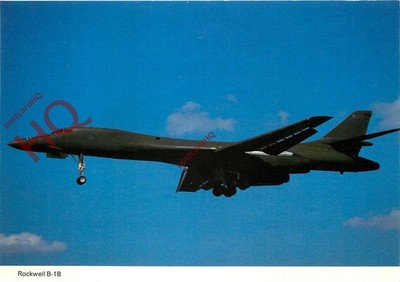 Ansichtskarte:-ROCKWELL B-1B BOMBER