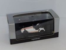 Kyosho Caterham Super Seven White Orange 1/43 Car