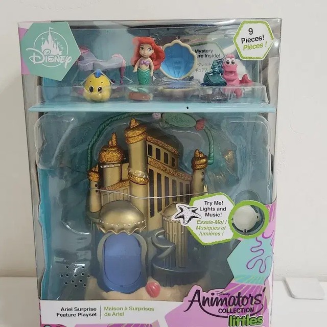 Disney Little Mermaid Playset 9 pcs, New, Character Toys