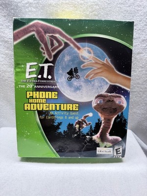 E.T. The Extra-Terrestrial Phone Home Adventure PC Good Used Condition Video Gam