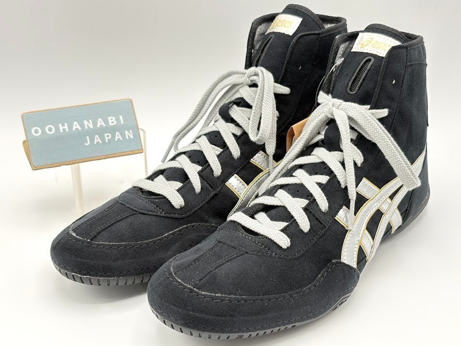ASICS 1083A001 EX-EO Boxing Wrestling Shoes TWR900 Successor BLACK
