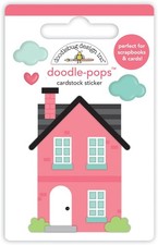 Doodlebug Doodle-Pops 3D Stickers-Our House