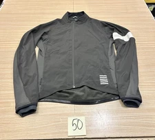 Rapha Pro Team Forcats de la Route Wind/Rain Dark Gray Jacket Men's Large