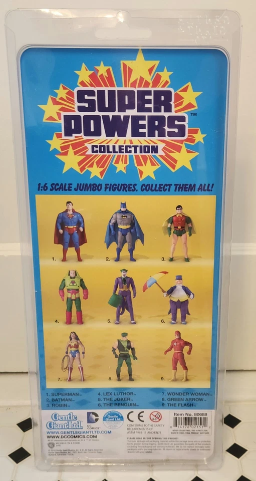 Prototipo Jumbo Superman Super Powers Gentle Giant Super Powers 2016 SDCC exclusivo escala 1/6 Foto 3 de 4