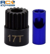 Hot Racing 17t Steel 48p Pinion Gear 5mm or 1/8 NSG817