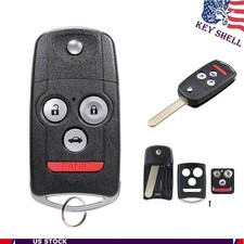 For 2007 2008 2009 2010 2011 2012 2013 Acura Mdx Rdx Flip Remote Key Fob Shell