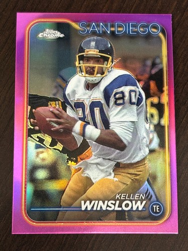 2024 Topps Chrome #175 Kellen Winslow Pink Refractor San Diego Chargers