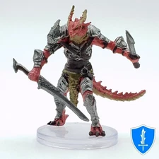 Half-Red Dragon Veteran - Return of the Dragons #36 D&D Icons of the Realms