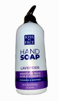 #ad Kiss My Face Hand Soap Lavender 16 FL OZ Factory Sealed $18.00