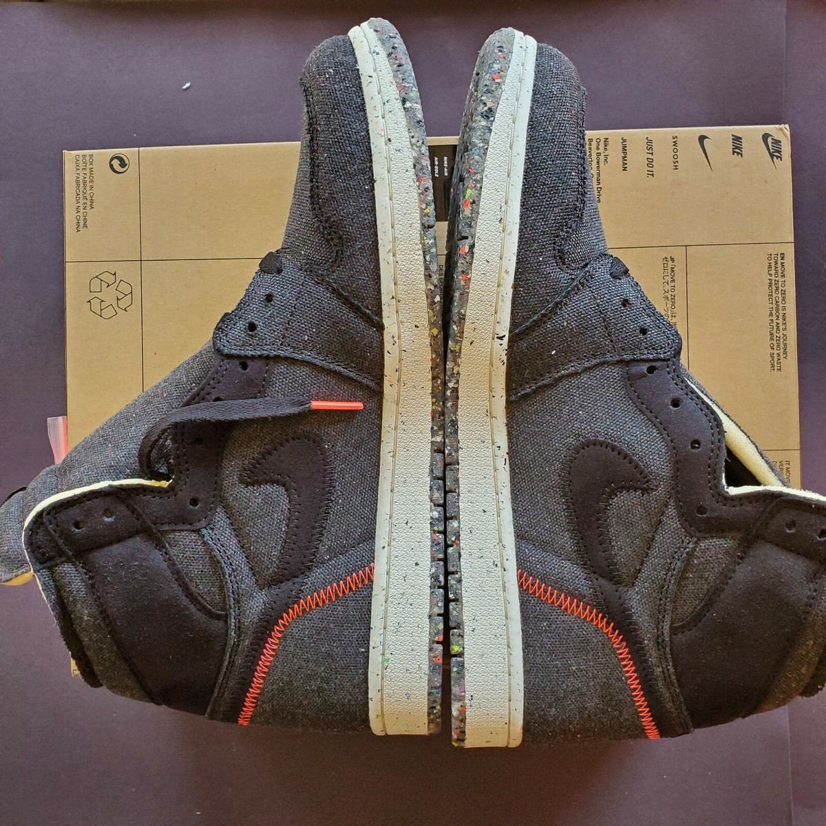 Nike Air Jordan 1 AJ1 High Zoom Crater Men's Size 10.5