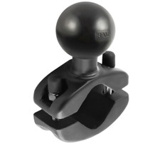 RAM-271U-12 RAM Mounts 1.25" to 1.875" Rail Clamp Base w/ 1.5" Ball AUTH DEALER