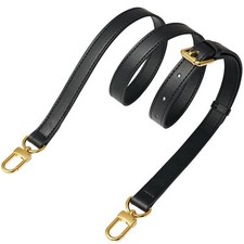 Vachetta Genuine Leather Adjustable Genuine Leather Crossbody Straps Replacem...