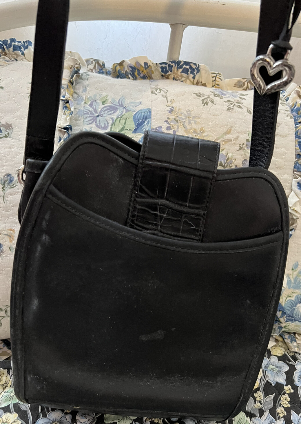 PONY Borsetta a tracolla BRIGHTON Vintage Charms spessa e invecchiata in pelle