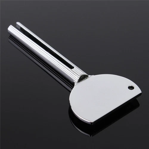 2 Stück Edelstahl Tube Zahnpasta Quetscher Schlüssel Spender Auswringer Squeeze Tool - Bild 7 von 7