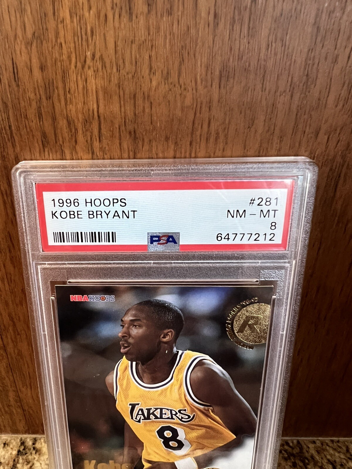 1996-97 NBA Hoops Kobe Bryant #281 Rookie Card NM-MT PSA 8! | eBay