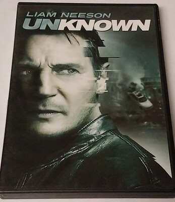 Unknown DVD Action Movie Liam Neeson 2011 Thriller Mystery Identity EXCELLENT 