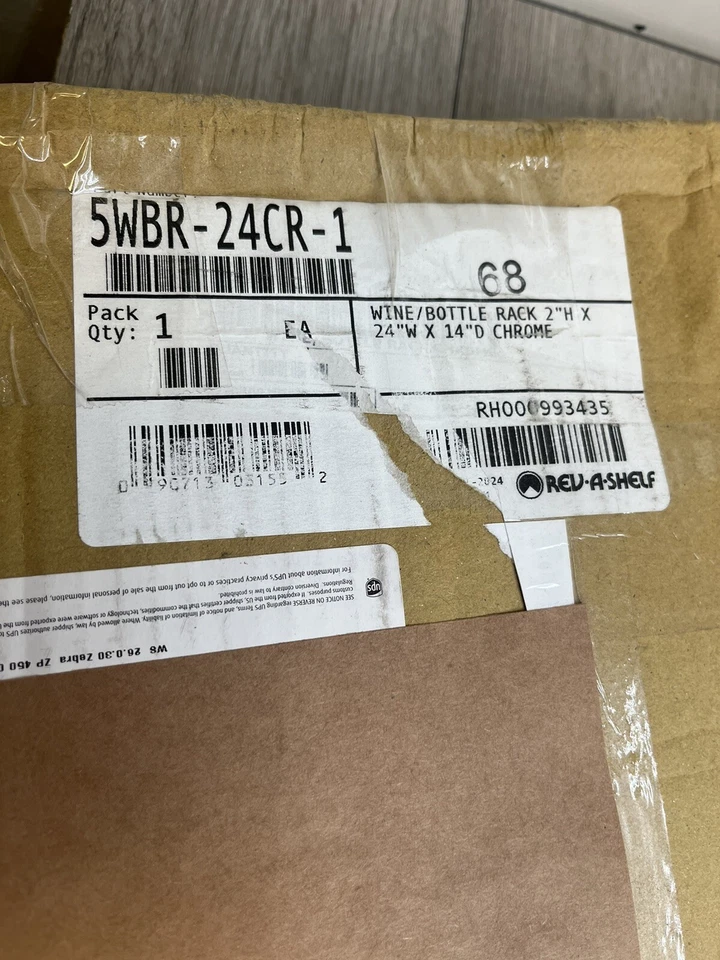 Estante extraíble de lujo Rev-A-Shelf 5WBR-24-1 24" cromado *LEER* Foto 4 de 4