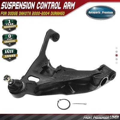 Front Right Lower Control Arm w/ Ball Joint for Dodge Dakota 00-04 Durango 4WD