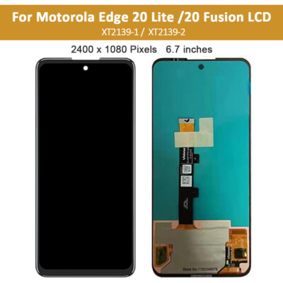 For Motorola Moto Edge 20 Lite XT2139 Edge 20 Fusion LCD Display