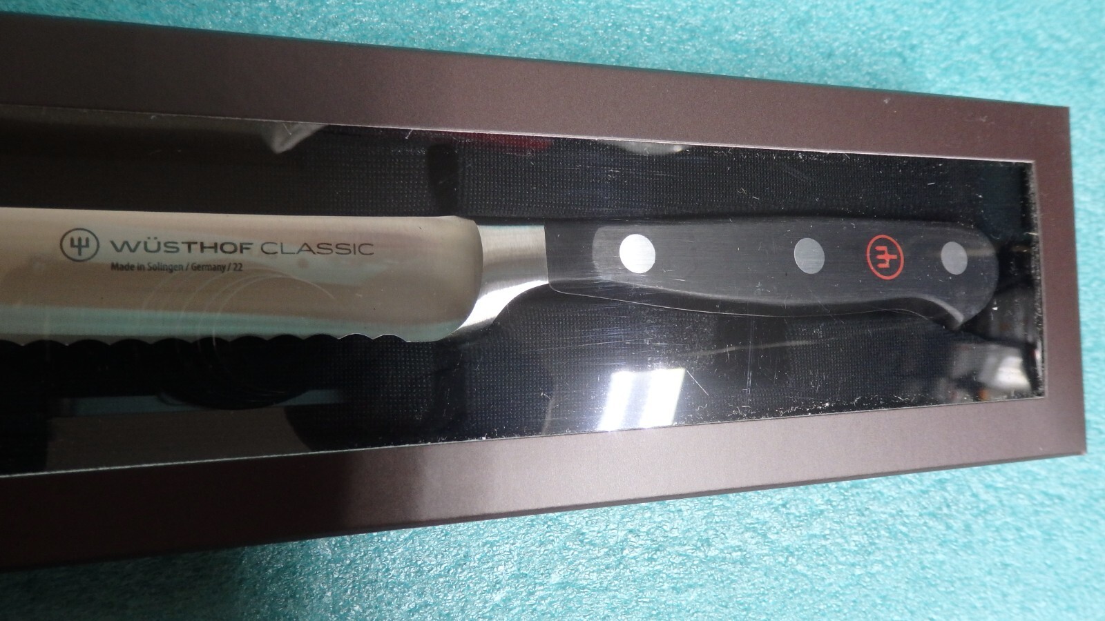 Wusthof classic 5" tomato serrated knife 4109/14cm solingen (oct30) eBay
