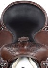 Selle de concours western couleur châtaignier16 pouces plaisir trail