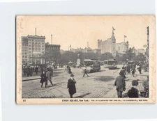 Postcard Union Square NY USA