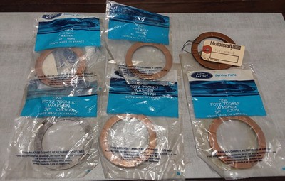 Lot of 6 Ford FOTZ-7D014 Washers B,FJ,A,K,K
