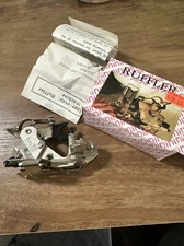 Ruffler sewing machine presser foot color silver New
