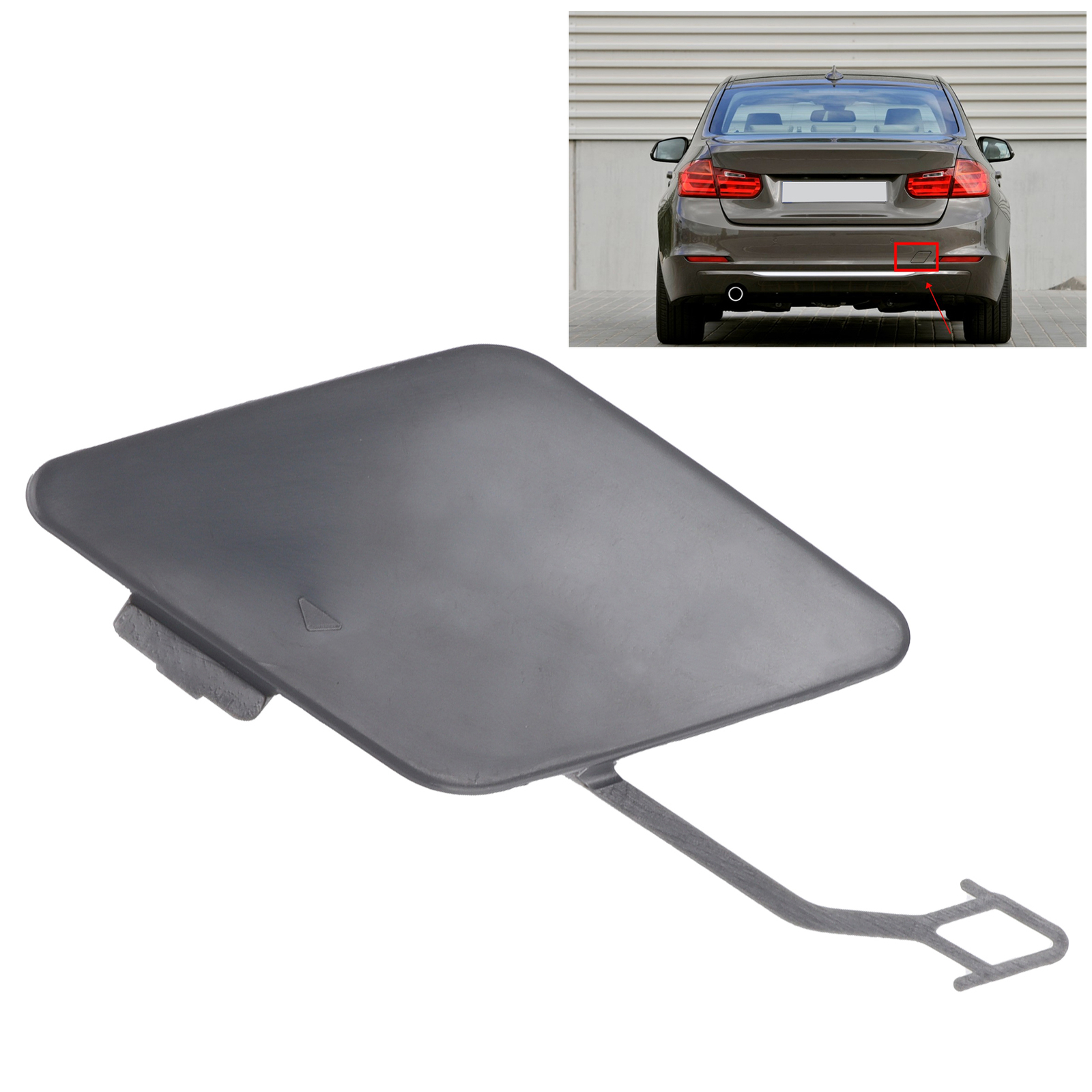 Rear Bumper Towing Eye Cover For Mazda CX-30 2020-2023 - Replacement Trim Cap (OE DHB4-50EK1) - View #2