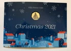 50p COIN 2021 RARE GIBRALTAR COLOURED CHRISTMAS COIN LIMITED TO 2000 IN STOCK