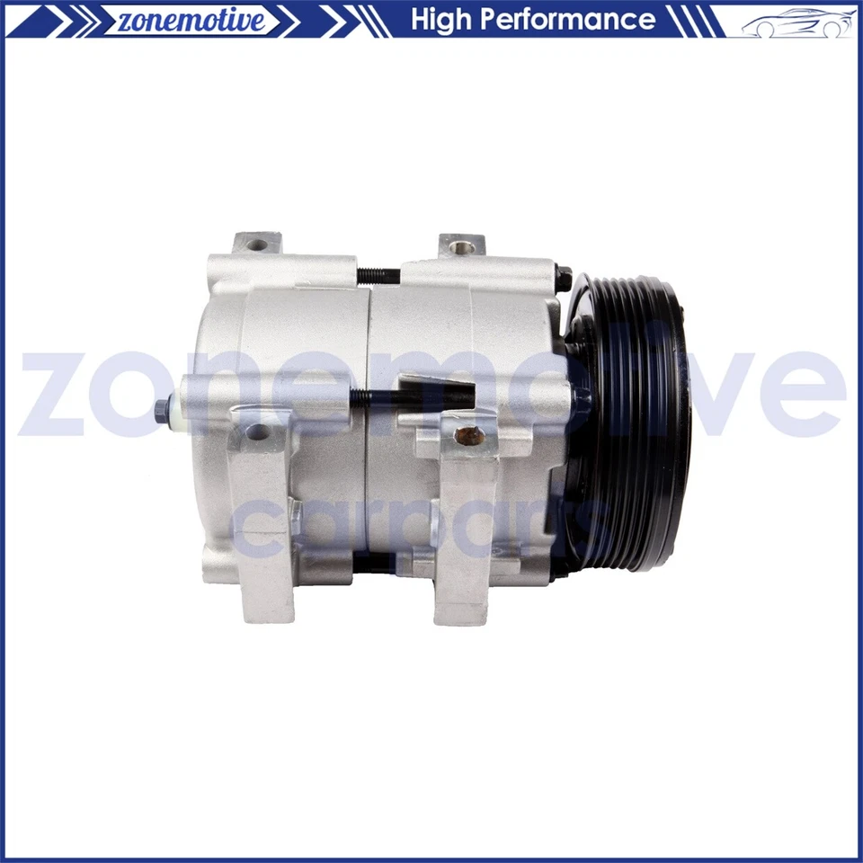 For 1994-2004 Ford Mustang 1996-1997 Ford F-250 F-350 V6 A/C AC Compressor - Image 3 of 4