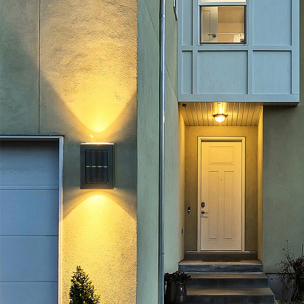 Outdoor Solar LED Deck Light Path Garden Patio Pathway Stairs Step